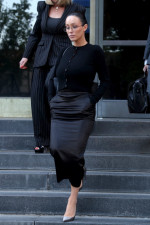 Bianca Censori leaves court after more than four hours giving evidence