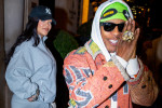 Rihanna et A$AP Rocky quittent l'hôtel George V pour se rendre au club Silencio Paris