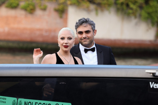 Lady Gaga and Michael Polansky attend the 81st Venice International Film Festival in Italy - 04 Sept 2024
