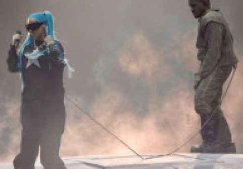 Kanye West și-a adus fiica cea mare pe scenă. North și-a cântat propriile piese în fața unui stadion arhiplin. „E leită tatăl ei!”