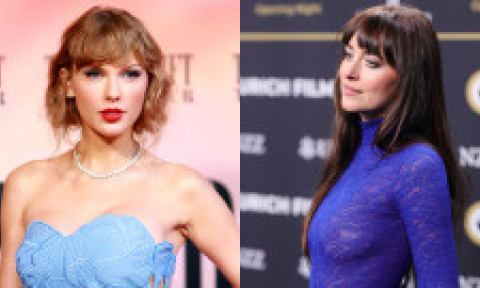 O prietenie rară la Hollywood. Taylor Swift, eseu dedicat „empaticei” Dakota Johnson, în „Time”: „Pot garanta pentru autenticitatea ei”