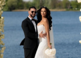 Cât ar fi costat rochia de mireasă purtată de soția lui Dorian Popa. Creația vestimentară a fost realizată în aproximativ 1.000 de ore