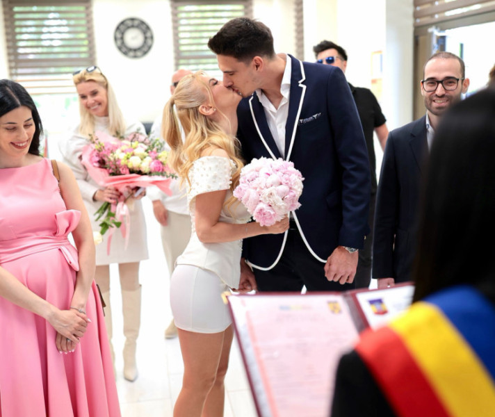 Andreea Bălan și Victor Cornea s-au căsătorit civil/ Foto: Instagram
