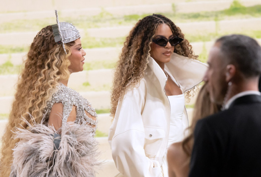 Blue Ivy și Beyonce la Met Gala/ Profimedia