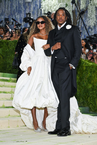 Blue Ivy și Jay-Z la Met Gala/ Profimedia