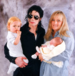 EXCLUSIVE: ** PREMIUM RATES APPLY **  Michael Jackson - who died 10 years ago today - poses with his children in this set of incredible and extraordinary family photographs.
