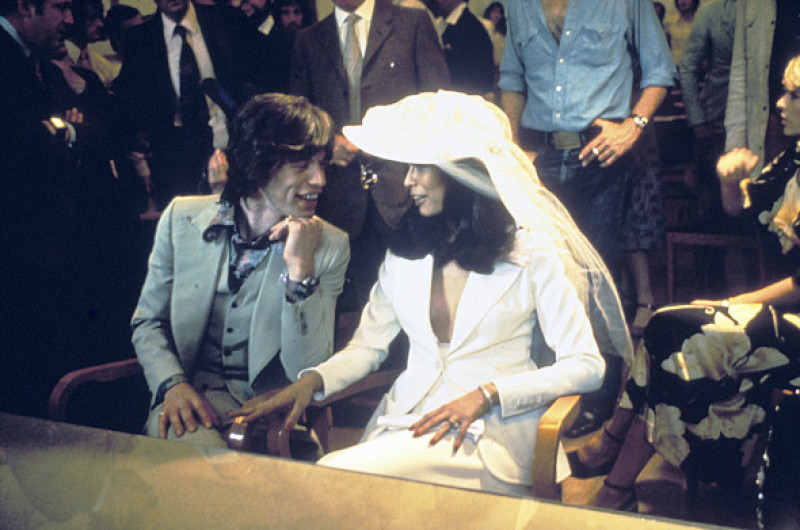 nunta bianca jagger si mick jagger (1)