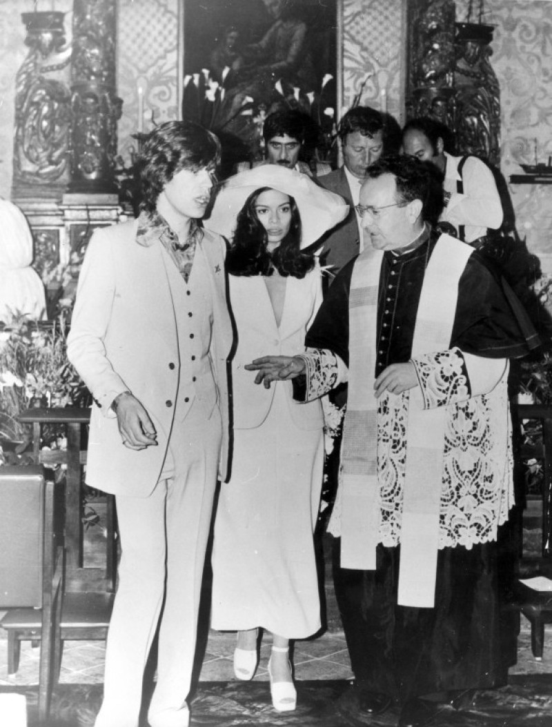 nunta bianca si mick jagger
