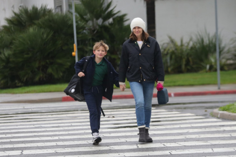 Jennifer Garner și fiul ei, samuel