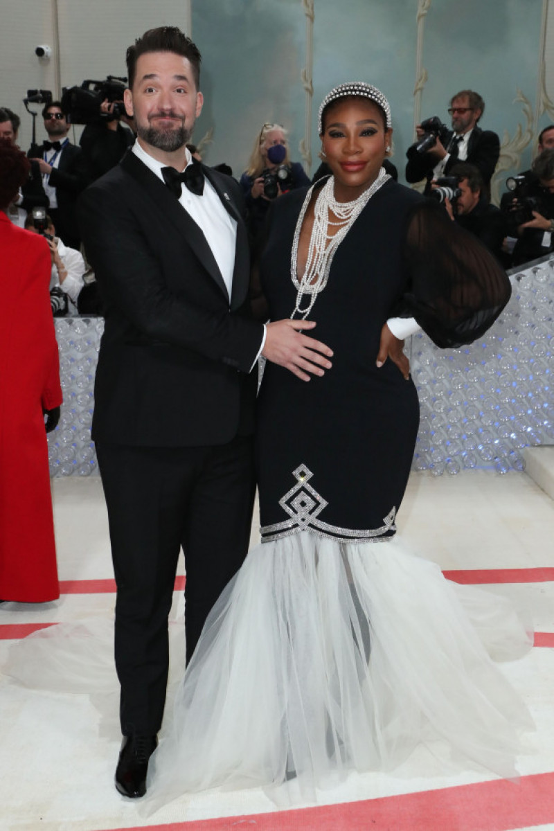 Serena Williams și Alexis Ohanian la Met Gala/ Profimedia