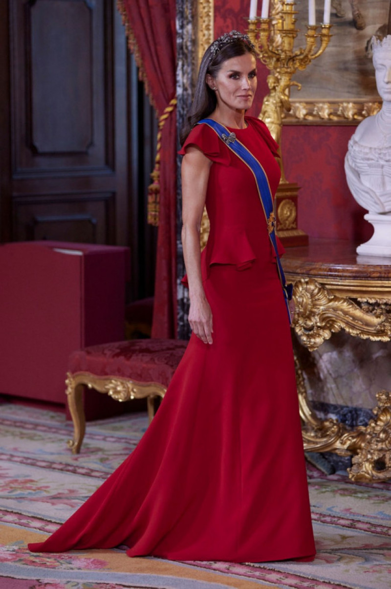 Spanish Royals host a gala dinner for the President of Colombia and his wife, Madrid, Spain - 03 May 2023