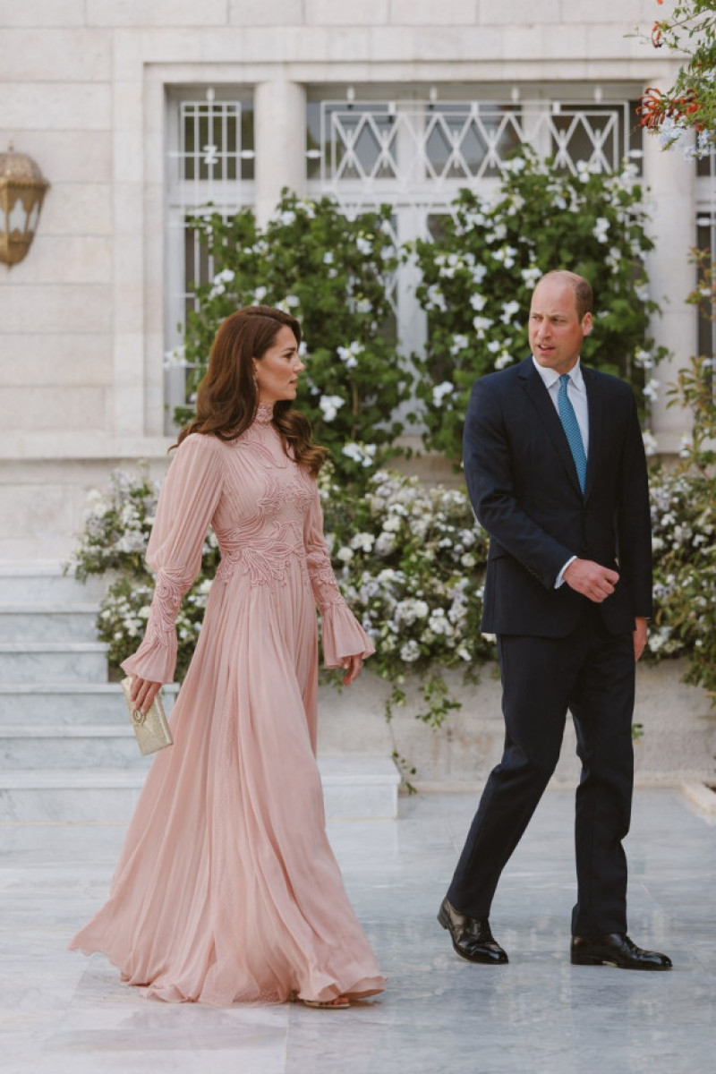 William și Kate la nunta prinţului moștenitor Hussein bin Abdullah/ Profimedia