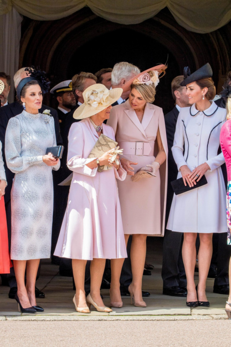 Camilla și Kate Middleton la Ordinul Jartierei 2019/ Profimedia