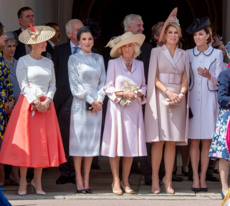 Camilla și Kate Middleton la Ordinul Jartierei 2019/ Profimedia