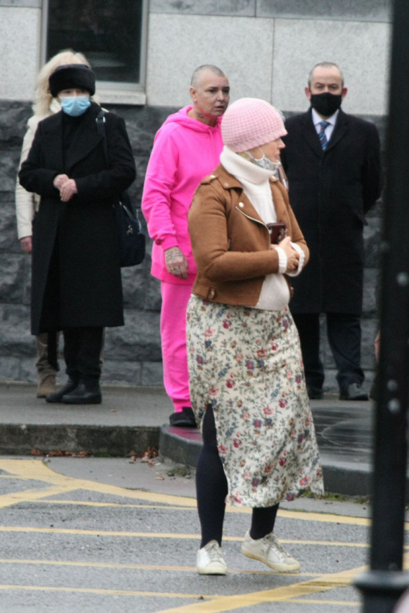 Sinead O'Connor Attended The Funeral And Cremation Of Her Son, Shane At Newlands Cross Cemetery And Crematorium