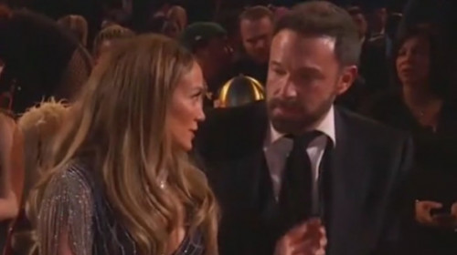 Moment tensionant între J.Lo și Ben Affleck la premiile Grammy. S-a aflat ce i-a reproșat diva soțului ei când credea că nu e filmată