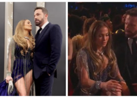 Val de comentarii după ce Jennifer Lopez a recționat după momentul tensionat de la premiile Grammy: ”Lasă-l acasă, nu păreți fericiți!”