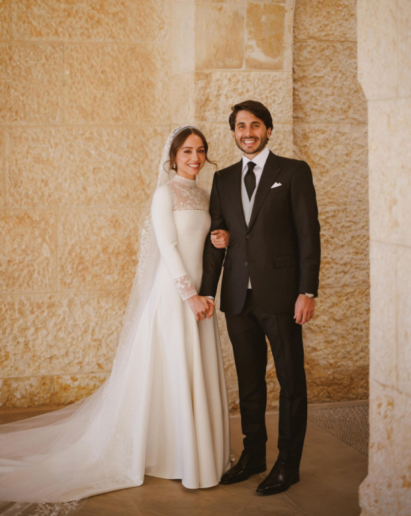 The Royal wedding of Princess Iman Bint Abdullah II and Jameel Alexander Thermiotis, Amman, Jordan - 12 Mar 2023