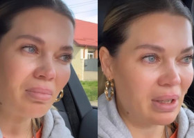 Gina Pistol, în lacrimi pe Instagram, după ce a postat din greșeală o poză cu chipul fiicei sale: "Regret amarnic"