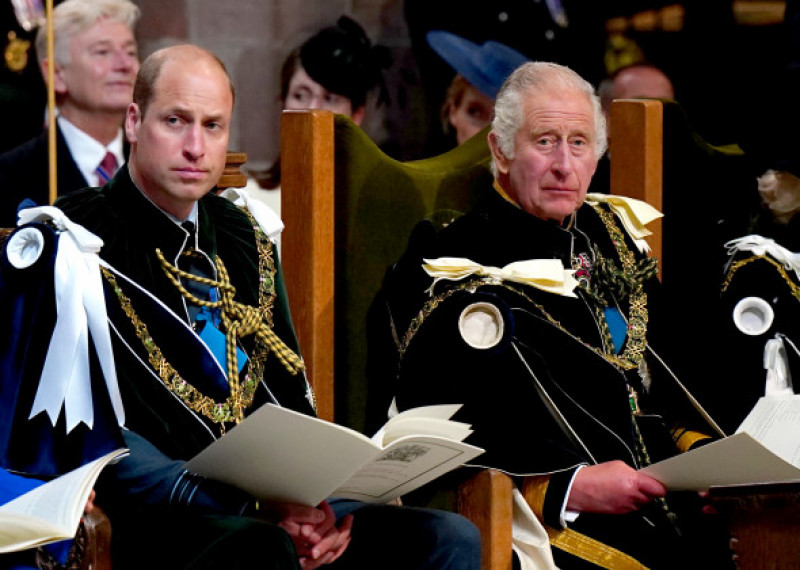 Prințul William și Regele Charles/ Profimedia