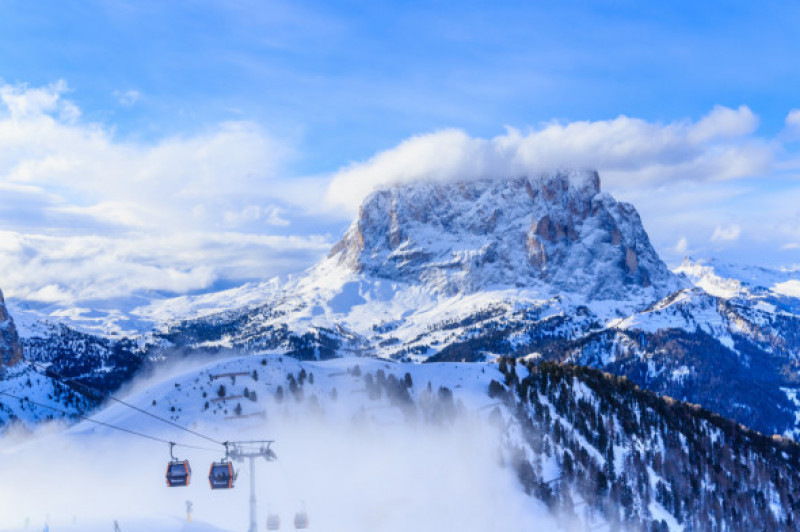 Cele mai frumoase stațiuni de schi din Europa- Val Gardena