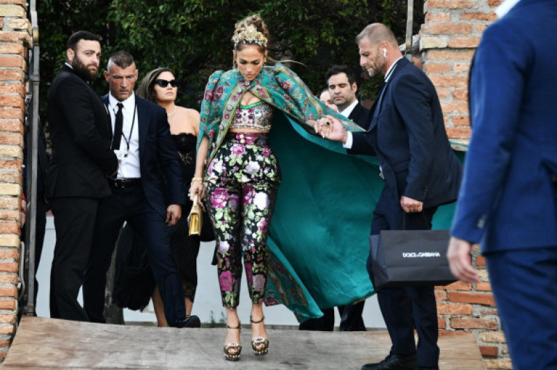 Jennifer Lopez WOWS at the Dolce &amp; Gabbana event in Venice, Italy.