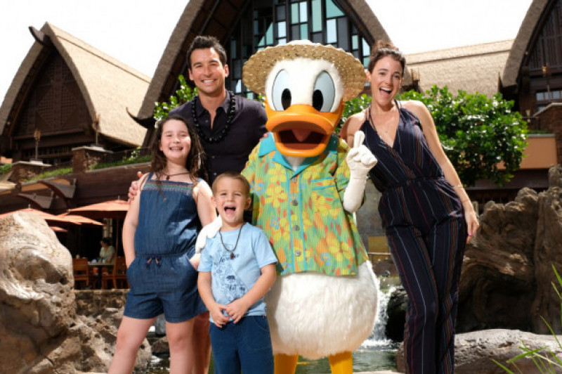 Jay Hayden Visits Disney's Aulani Resort in Hawaii