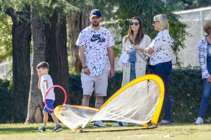 *EXCLUSIVE* Justin Timberlake and Jessica Biel take their son Silas to the park in LA