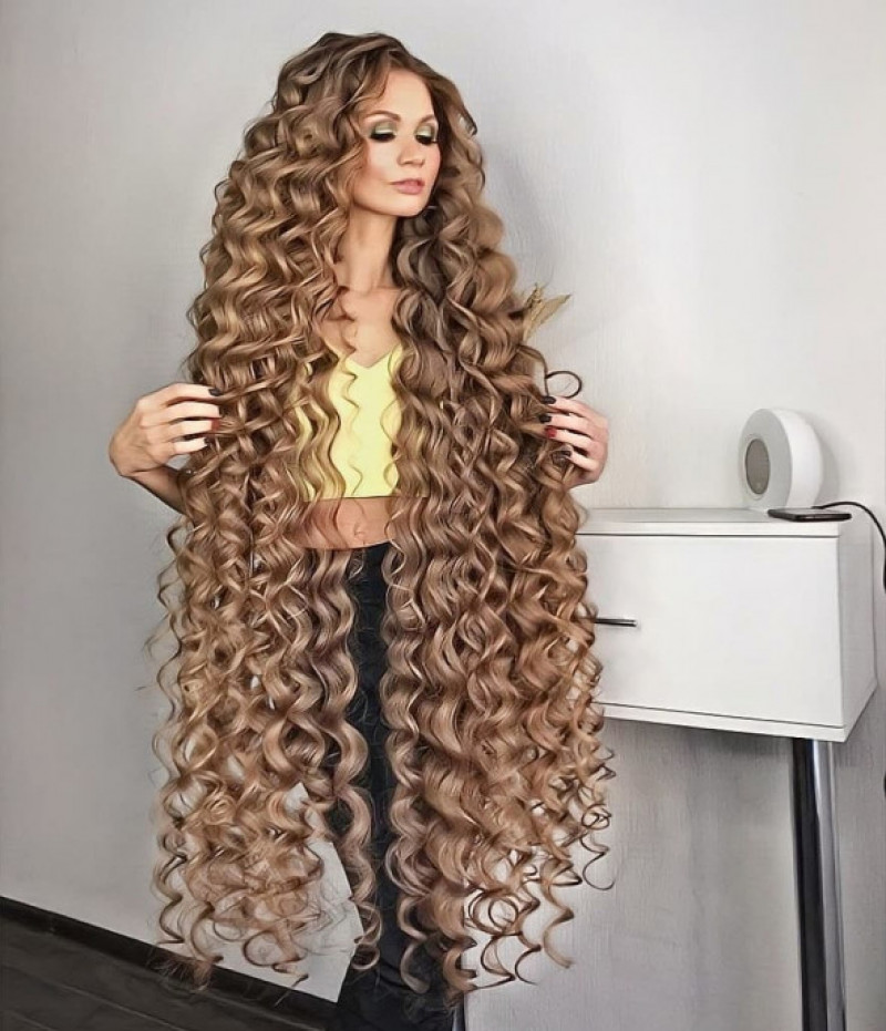 EXCLUSIVE: Real-life 'Rapunzel' With Hair That Measures Almost Two Metres And Took 17 Years To Achieve Reveals Secret Routine To Keep Locks Healthy And Shiny