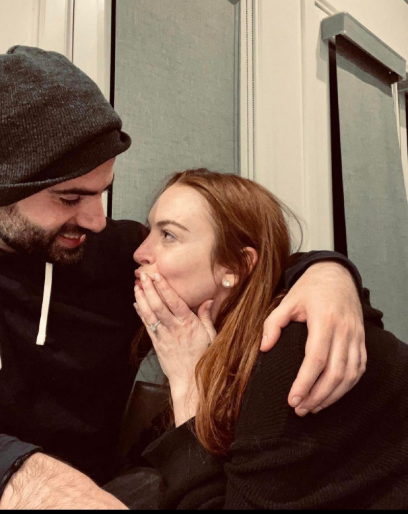 Lindsay Lohan și iubitul ei Bader Shammas s-au logodit