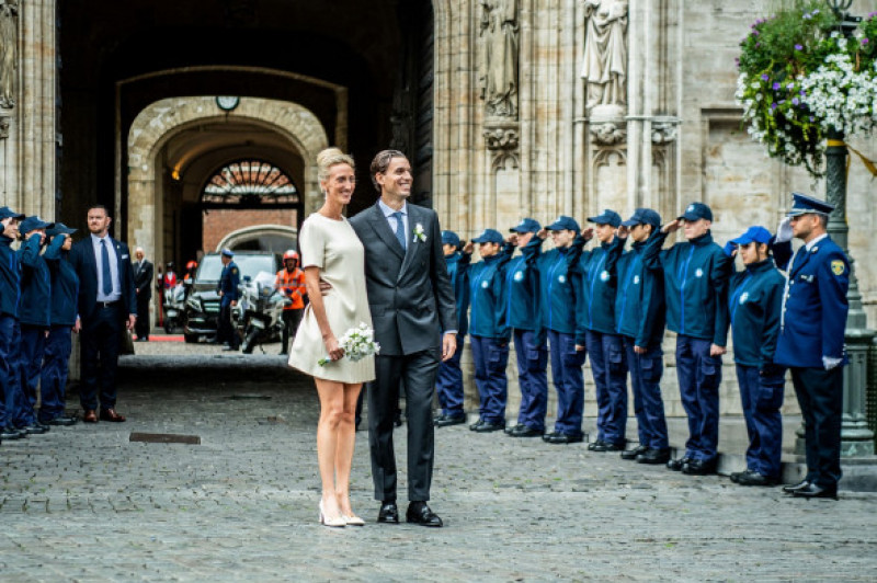 Royal Wedding Princess Maria Laura With William Isvy, Brussels, Belgium - 10 Sep 2022