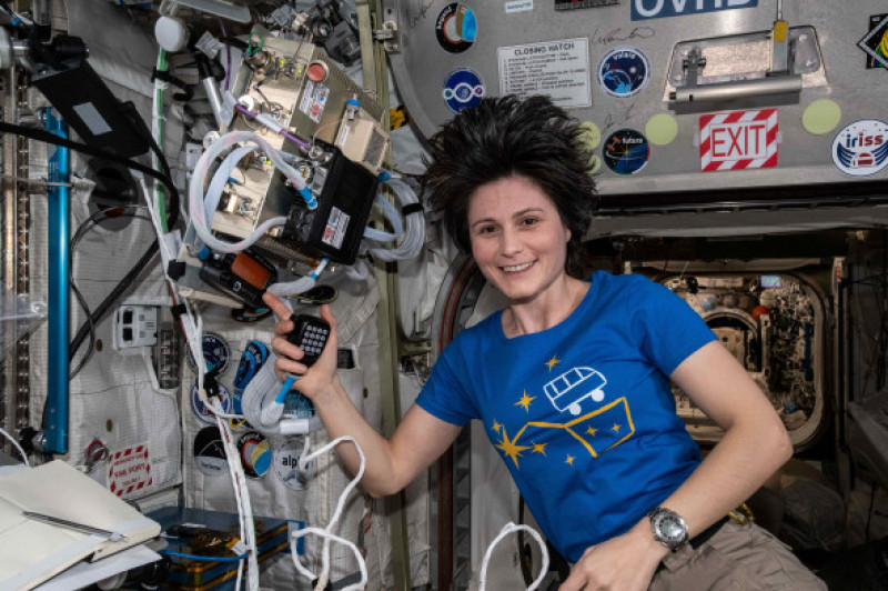 European Space Agency Astronaut Samantha Cristoforetti