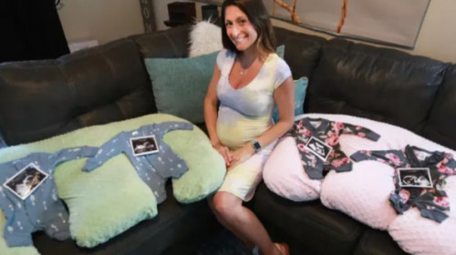 A trăit șocul vieții ei când a aflat că e însărcinată cu două perechi de gemeni identici: "Va fi o nebunie". Cum o ajută prietenii