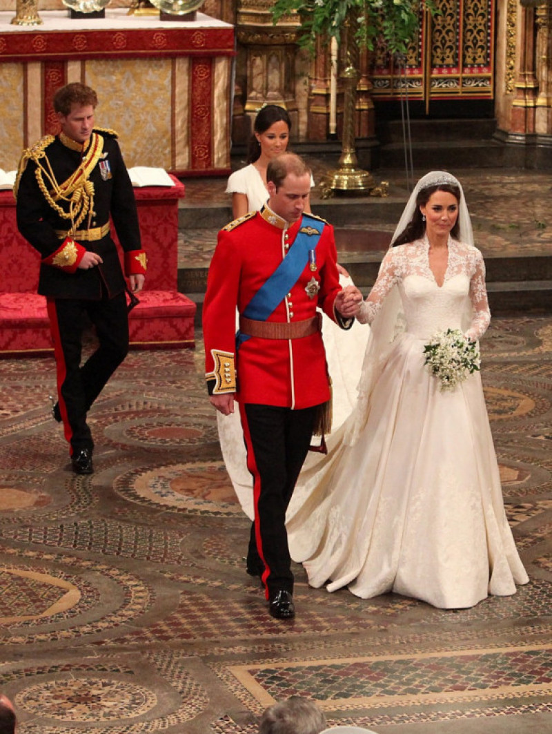 Motivul pentru care Kate Middleton a plâns în ziua nunții ei cu William/ Profimedia