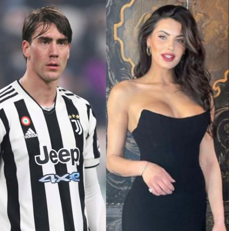 Lei è la Megan Fox italiana. Carolina Stramare, reginetta di bellezza 23enne, si innamora di Dusan Vlahovic, la nuova stella della Juventus.