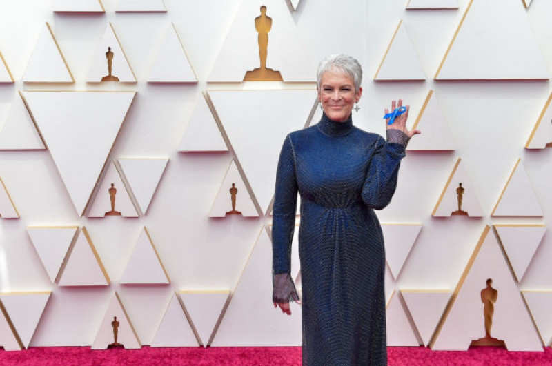 Jamie Lee Curtis la premiile Oscar 2022