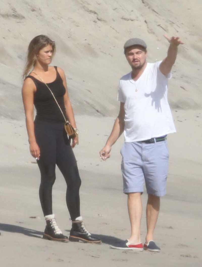 Nina Agdal și Leonardo DiCaprio