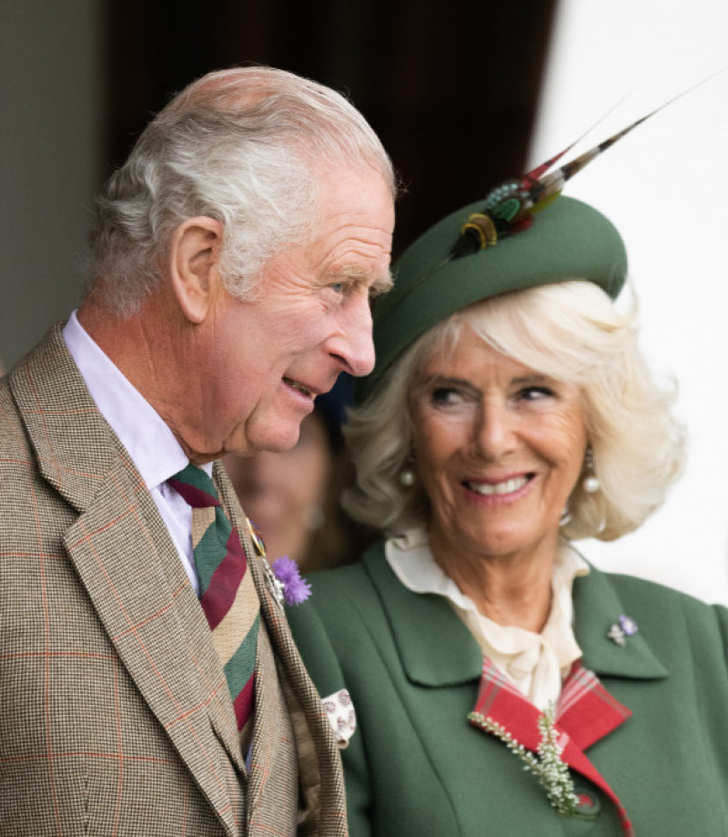 King Charles III and Camilla Queen Consort release Christmas card, Braemar Games, UK - 11 Dec 2022