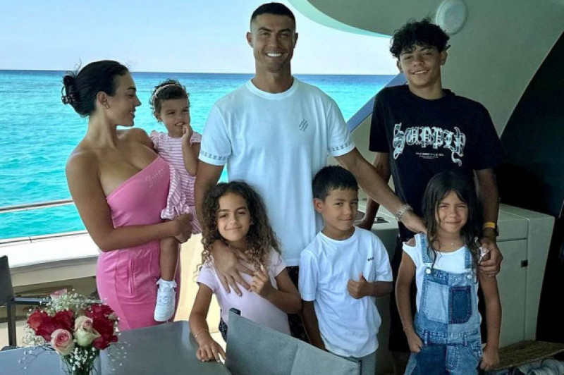 Cristiano Ronaldo și Georgina Rodriguez/ Profimedia