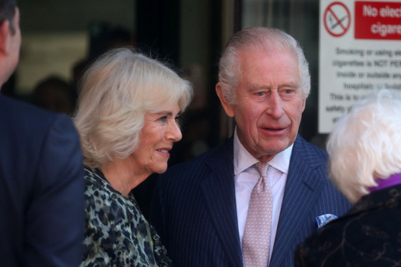 King Charles III and Queen Camilla visit UCH Macmillan Cancer Centre