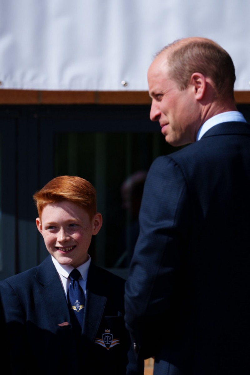 Prince William visit to St Michael's Church of England High School, Rowley Regis, Sandwell, West Midlands, UK - 25 Apr 2024