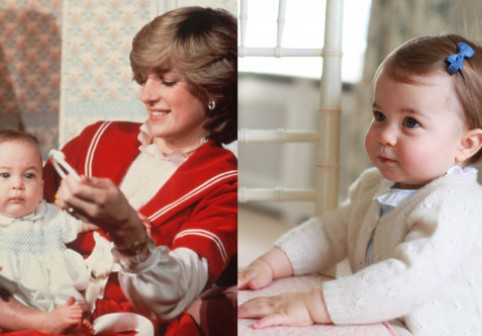 Cât de mult seamănă prințesa Charlotte cu tatăl ei, prințul William, când era mic. Imaginile care vorbesc de la sine