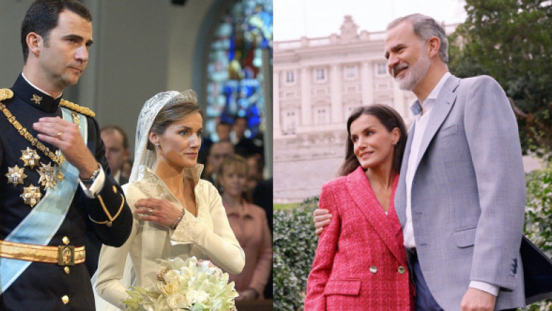 Relația dintre Felipe al Spaniei și Letizia, o femeie divorțată, a fost privită cu dispreț. Acum au sărbătorit 20 de ani de la nuntă