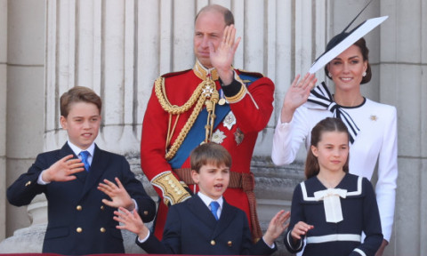 Prințul Louis, dans viral la „Trooping the Colour”. Poznașul familiei a oferit din nou imagini delicioase, spre încântarea publicului
