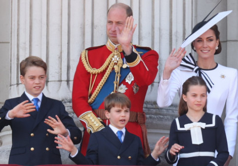 Prințul Louis, dans viral la „Trooping the Colour”. Poznașul familiei a oferit din nou imagini delicioase, spre încântarea publicului