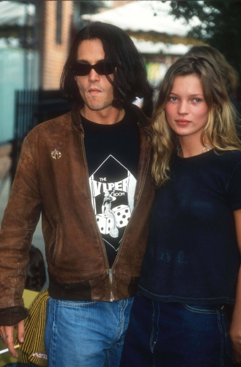 Johnny Depp și Kate Moss
