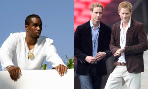 Diddy era „obsedat” de prinții William și Harry. I-a invitat la cel puțin 10 dintre petrecerile sale infame. „Se vedea un rege”