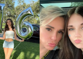 Sara, fiica lui Catrinel Sandu, trăiește visul american. La doar 16 ani are permis și mașină de lux: Continuă să strălucești, fata mea!