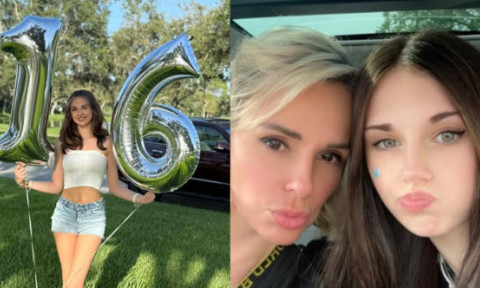 Sara, fiica lui Catrinel Sandu, trăiește visul american. La doar 16 ani are permis și mașină de lux: Continuă să strălucești, fata mea!
