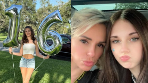 Sara, fiica lui Catrinel Sandu, trăiește visul american. La doar 16 ani are permis și mașină de lux: Continuă să strălucești, fata mea!